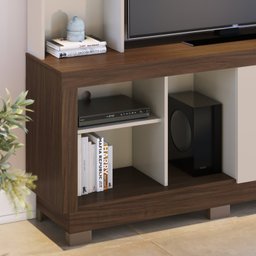 Estante Home para TV até 50 Polegadas 2 Portas Valença - 8