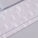 Ver imagem 2 de lençol para mini berço ou montessoriano ponto palito macio delicado jogo lencol