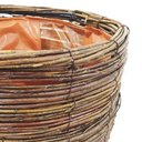Ver imagem 5 de Kit Cachepots Vasos para Plantas em Fibra Natural Decorativos 3PÇS