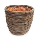 Ver imagem 3 de Kit Cachepots Vasos para Plantas em Fibra Natural Decorativos 3PÇS