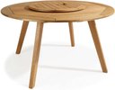 Ver imagem 1 de Mesa Redonda Tampo Giratorio Stain Jatoba 1,40 Mt (larg) - 51262