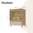 Ver imagem 3 de Balcão Forno 1 Gaveta Caixa Organizadora Nesher Rainha 70cm
