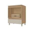 Ver imagem 2 de Balcão Forno 1 Gaveta Caixa Organizadora Nesher Rainha 70cm