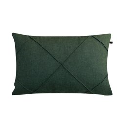 Capa de Almofada Retangular Linho Verde 30x45cm - 1