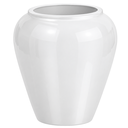 Ver imagem 2 de Vaso de Fibra de Vidro Bali U 71cm Vitrificado Grande Branco