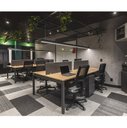 Ver imagem 6 de Cadeira Executiva Giratória para Escritório Brizza Tela Ergonômica com Certificado Nr17 Cp Laranja