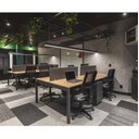 Ver imagem 6 de Cadeira Executiva Giratória para Escritório Brizza Tela Ergonômica com Certificado Nr17 Cp Laranja