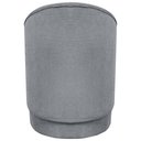 Ver imagem 4 de Kit 2 Poltronas Decorativa Aura Bouclé Premium Cinza - Cinza Buclê