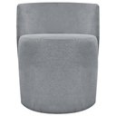 Ver imagem 7 de Kit 2 Poltronas Decorativa Aura Bouclé Premium Cinza - Cinza Buclê