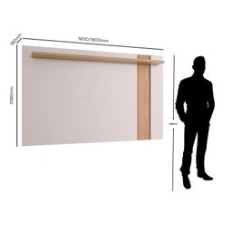Painel Extensível para Tv até 60 Polegadas 1 Prateleira Leme - 4