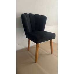 Poltrona Pétala Veludo Flor Decorativa para Sala, Quarto, Escritório e Estética com Pés Palito – Pre - 13