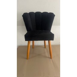 Poltrona Pétala Veludo Flor Decorativa para Sala, Quarto, Escritório e Estética com Pés Palito – Pre - 15