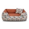 Enxoval Cama de Cachorro Impermeável Dupla Face Lola 75x60 Bolt Capuccino - 5