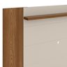 Painel Aurora P/ Tv Até 60'' Off White Com Nogueira - 2