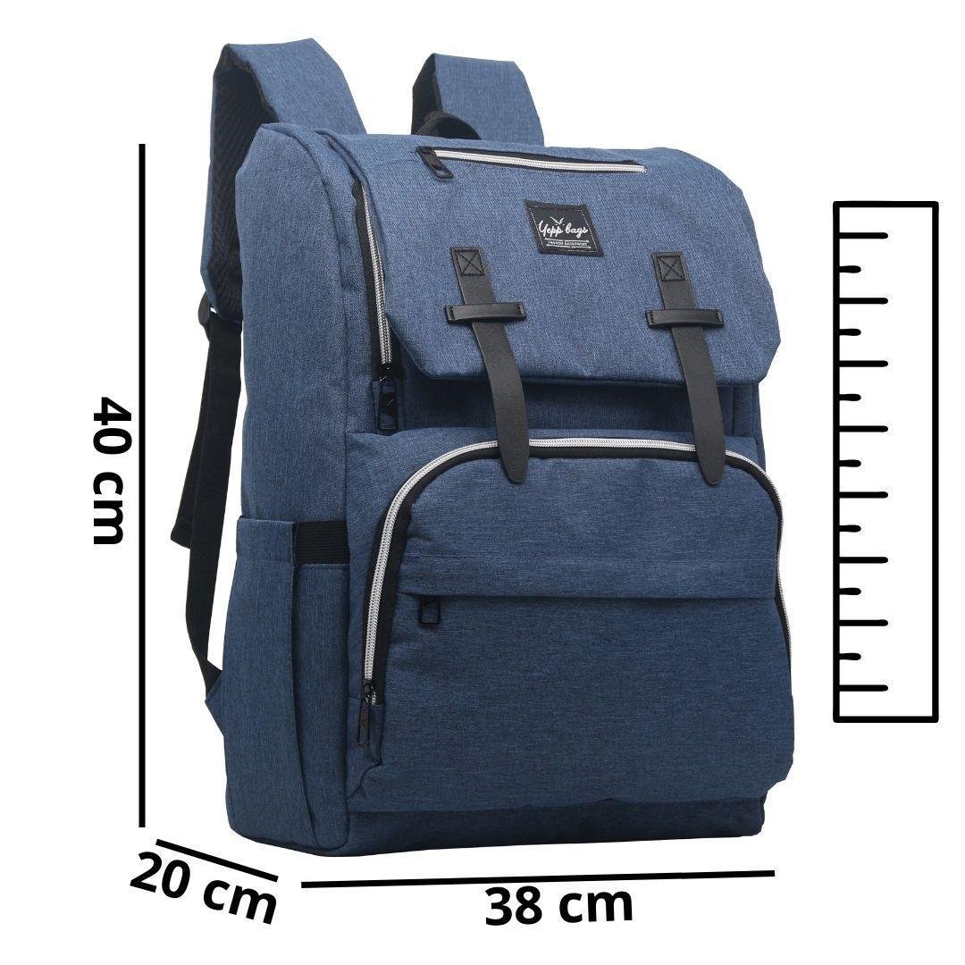 Mochila Impermeável Maternidade Azul Bebê Mf8141