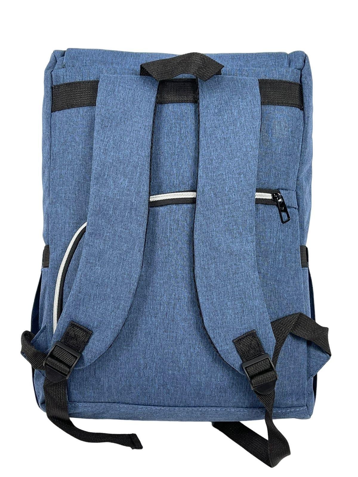 Mochila Impermeável Maternidade Azul Bebê Mf8141 - 4