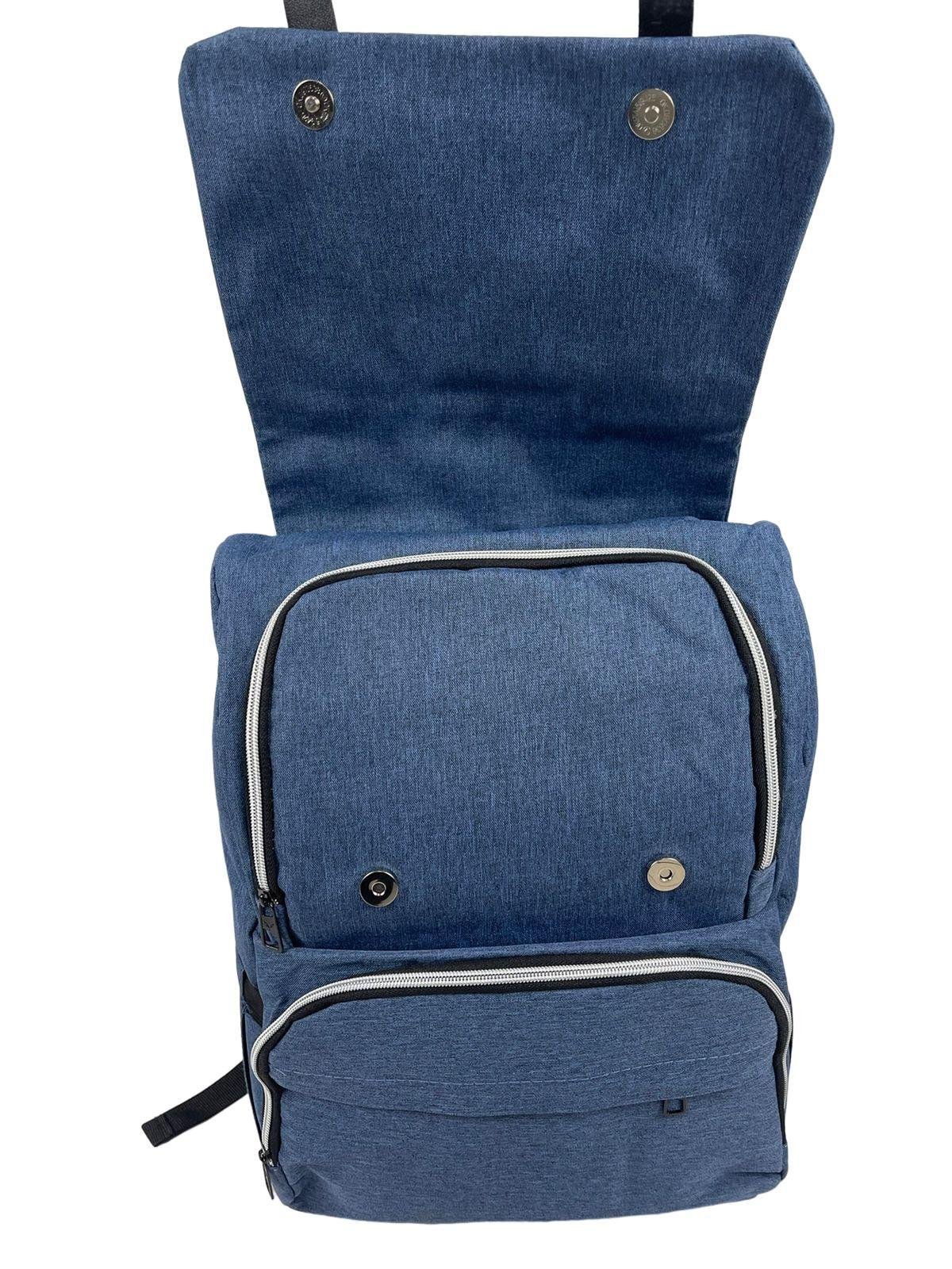 Mochila Impermeável Maternidade Azul Bebê Mf8141 - 3