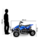 Ver imagem 2 de Adv Mini Quadriciclo 49cc Xw-a22