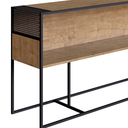 Ver imagem 6 de Aparador Industrial Retrô com Nicho Madeira/Aço 160cm York