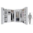 Ver mais imagens de KIT CLOSET MODULAR M264.B MUNDI MOVEIS