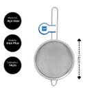 Ver imagem 3 de Peneira Aço Inox Prime 14cm - Tuut