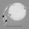 Painel Plafon Led 12w Luminária Embutir Redondo St535 - 4