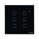 Ver imagem 1 de Interruptor Smart Wi-fi Touch 6 Teclas Preto Ews 1006