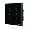 Interruptor Smart Wi-fi Touch 6 Teclas Preto Ews 1006 - 2
