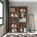 Ver imagem 1 de Conjunto de 2 Estantes para Livros 1,2x1,8m Multy Espresso Móveis