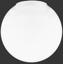 Ver imagem 2 de Globo de Vidro sem Colar 15 X 28 P/ Lustre e Pendente:branco Brilho/n/a