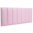 Ver imagem 1 de Cabeceira Modulada Adesiva Estofada Casal - Kit 7 Placas