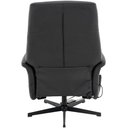 Ver imagem 7 de Poltrona Reclinável Massageadora Base Giratória Magnet R01 Preto - Lyam Decor