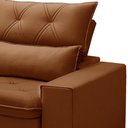 Ver imagem 6 de Sofá Retrátil Reclinável para Sala 3 Lugares 210cm Aires F04 Veludo Terracota - Lyam Decor