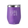 Copo Térmico Aduze Cuia Classic Mãe de Gato 300ml - Roxo - 1