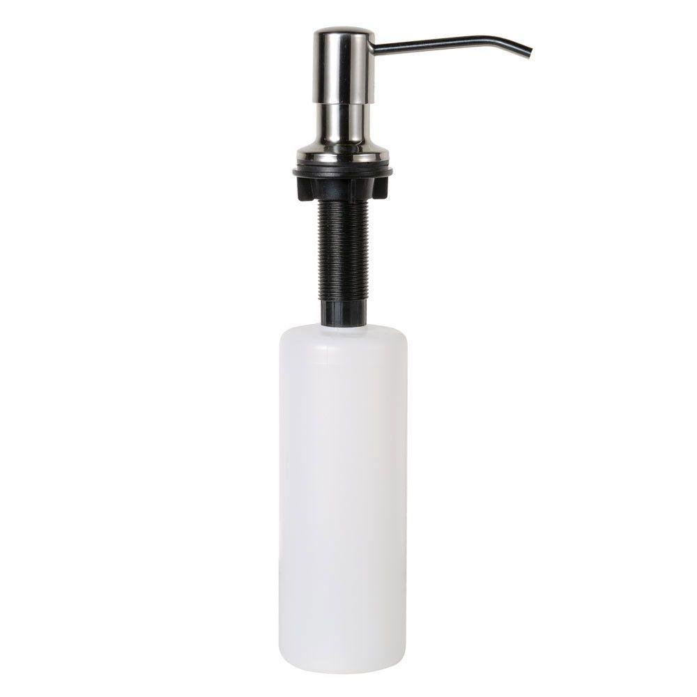 Dosador Detergente Sabão Líquido Inox Cromado Bancada Ds01Ab - 1