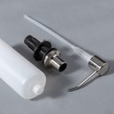 Ver imagem 4 de Dosador Detergente Sabão Líquido Inox Cromado Bancada Ds01Ab