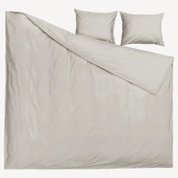 Capa de Edredom Duvet Percal Queen 240x260cm - Bege C/ Zíper + Fronha FASTLAR Capa Duvet Queen - 1