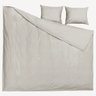 Capa de Edredom Duvet Percal Queen 240x260cm - Bege C/ Zíper + Fronha FASTLAR Capa Duvet Queen - 1
