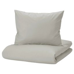 Capa de Edredom Duvet Percal Queen 240x260cm - Bege C/ Zíper + Fronha FASTLAR Capa Duvet Queen - 2
