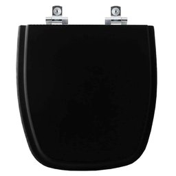 Assento Sanitário Soft Close Art Preto para Vaso Incepa - 1