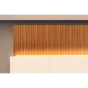 Ver imagem 5 de Home P- Tv até 75 Polegadas Hit 1900 Extensível 100% Mdf C- Led de 240 a 290cm Cedro-quartzo - Dj