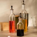 Ver imagem 2 de 12 Garrafas de Vidro 510ml com Bico Dosador Frasco de Azeite Vinagre Lyor