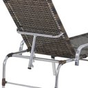 Ver imagem 3 de 2 Espreguiçadeiras Decorativa para Piscina Jardim Trama Original