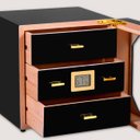 Ver imagem 4 de Gabinete Umidora Charutos com Três Gavetas Higrômetro Digital Pintura Piano