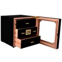 Ver imagem 6 de Gabinete Umidora Charutos com Três Gavetas Higrômetro Digital Pintura Piano