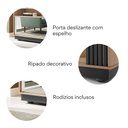 Ver imagem 2 de Rack para TV até 65 Polegadas Caioba Colibri