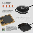 Ver imagem 3 de Kit Churrasco Completo Grill de Ferro Fundido Panela Mineira