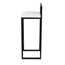 Ver imagem 4 de Banqueta Bistro Industrial Conforto Premium 4Un:Branco