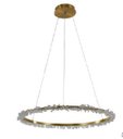 Ver imagem 1 de Pendente Aster Dourado 80cm 37w 3000k Led - Oc025g - Bella