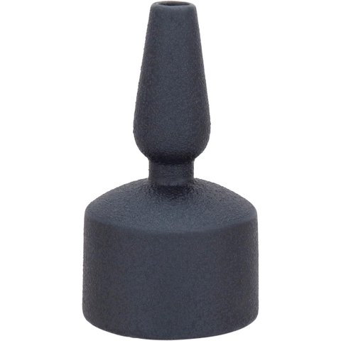 Vaso Galact Decorativo Cachepô Enfeite 18x10x10cm Cerâmica Azul
